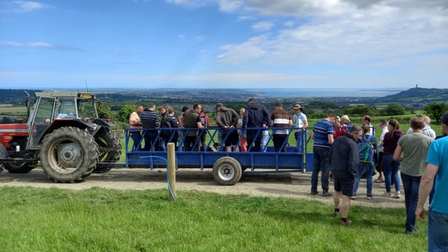 Resilience for Dairy project hosts over 70 delegates for cross-border tour