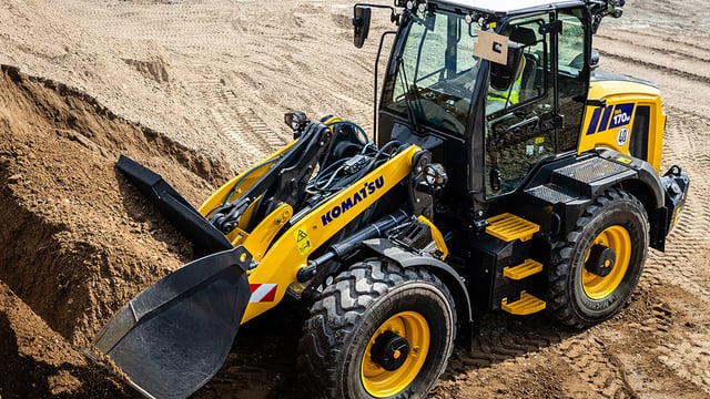 Strong performance from latest Komatsu articulated loader