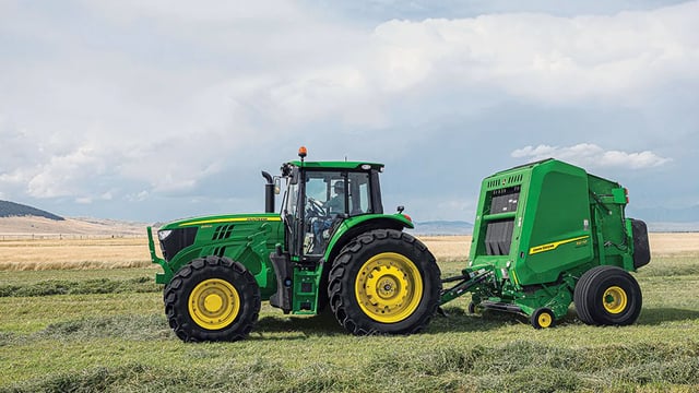 New John Deere balers boast auto-weave feature