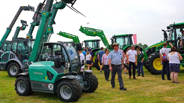 Pics: New machinery arrivals land at Tullamore Show