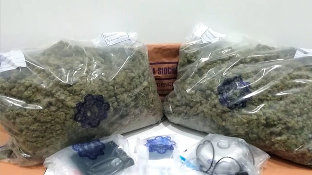 Almost €400k of cannabis seized at rural Galway property