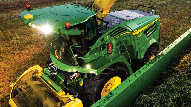 Upgrades and power boosts for John Deere harvesters
