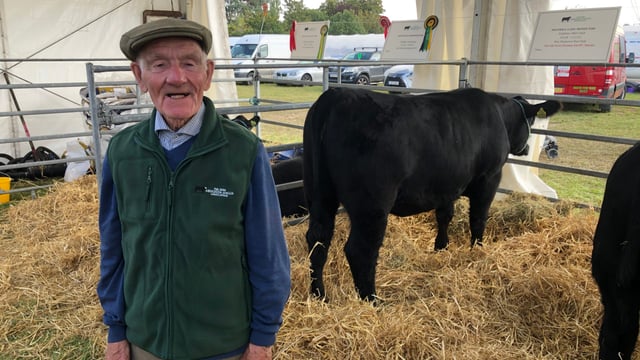 Ploughing 2022: 'Great to be back' says 90-year-old cattle breeder