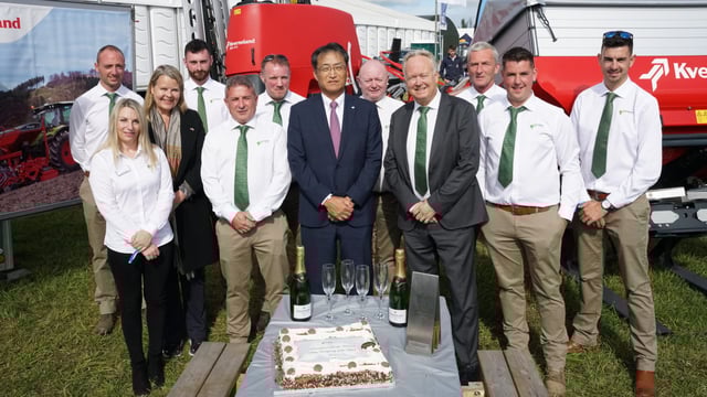 Ploughing 2022: Kverneland Ireland wins company of the year award