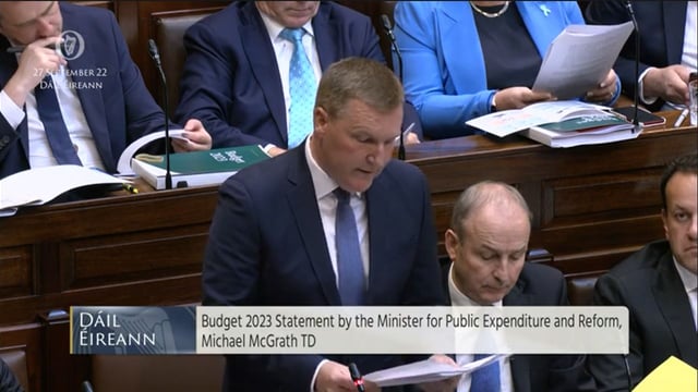 Budget 2023: €600 electricity credits for every household