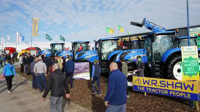 Ploughing 2022: W.R. Shaw still a leading dealer of New Holland machines