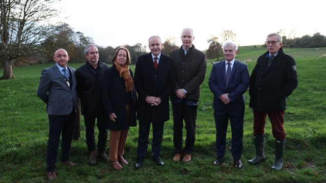 Taoiseach visits Meath farm producing carbon-neutral beef