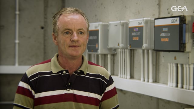 Cork Dairy farmer, Patrick O’Callaghan’s, experience with GEA’s rotary parlour