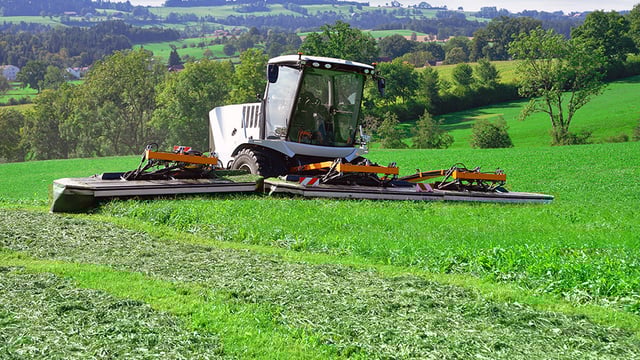 Cutaro self-propelled mower to compete with Krone