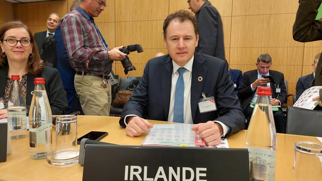 McConalogue addresses agri ministers at Paris conference