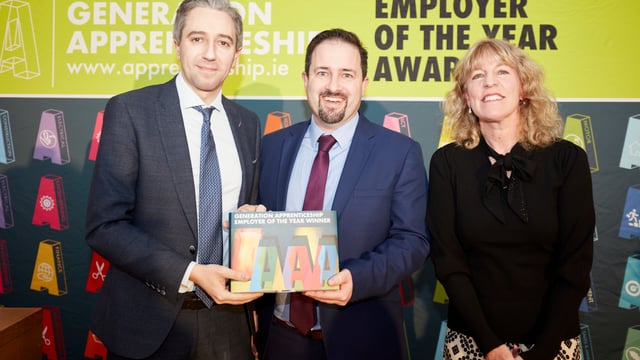 Dairymaster wins employer  apprenticeship award