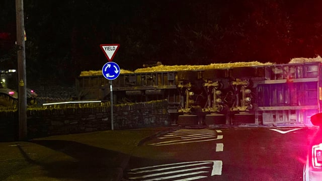 No injuries reported after Cork tractor collision