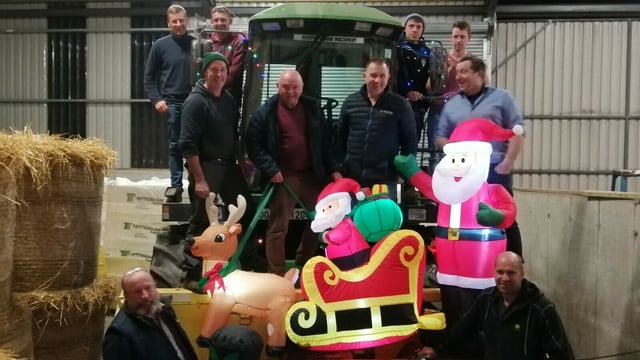 Friends organise charity Christmas light parade in Trim