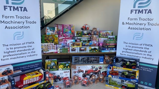 FTMTA appeal collects toys worth over €3,000 for children's charity