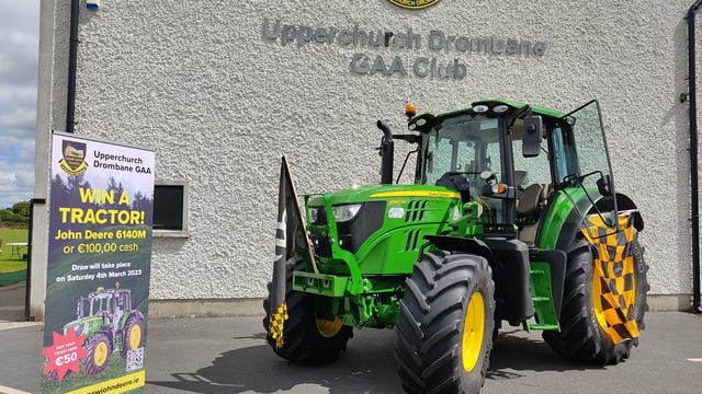 Tipperary fundraiser offering John Deere as prize
