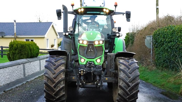 Fanfare for the working tractor at Ballinamult