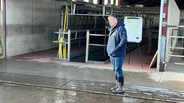 Solving and calculating dairy washing storage on farms