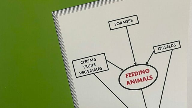 Feeding animals is essential for food security, says author