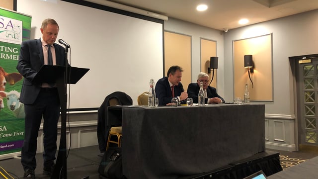 ICSA AGM: Minister told of potential sheep farmer protest