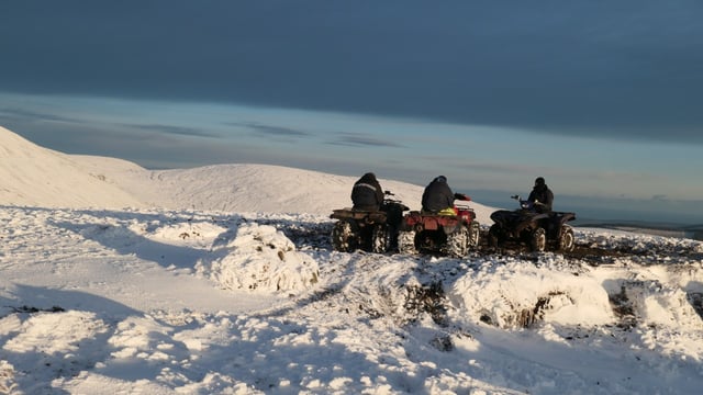 Illegal quad bike use sees community service for 3 men