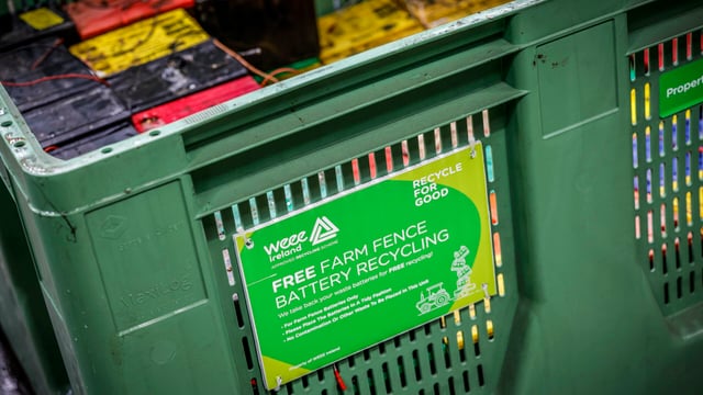 Farmers urged to avail of free recycling service for batteries