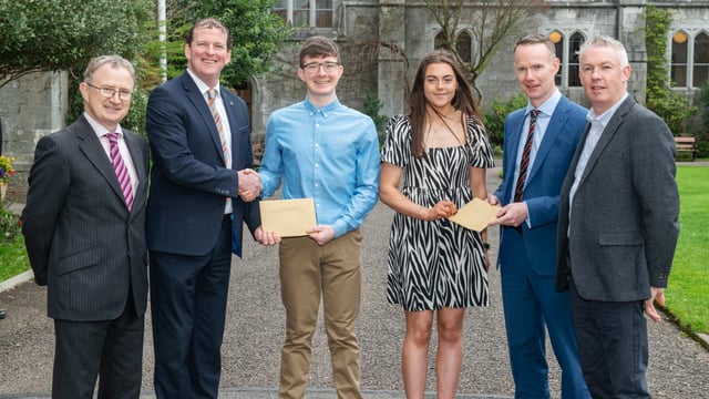 Dairygold awards bursaries to UCC ag science students