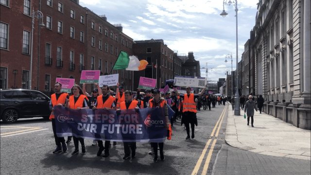 Video: Macra finishes 79km march in Dublin demanding action for rural Ireland