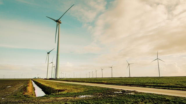 More than a third of energy in March came from wind farms