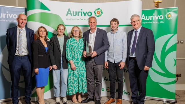 Two Mayo farming families win at Aurivo Milk Quality Awards