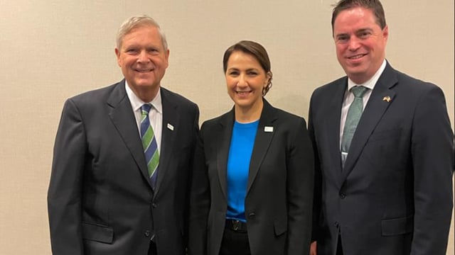 Minister Heydon outlines Ireland's efforts in sustainable food in D.C