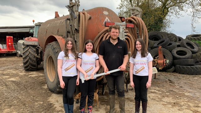 National award for students' farm safety tool