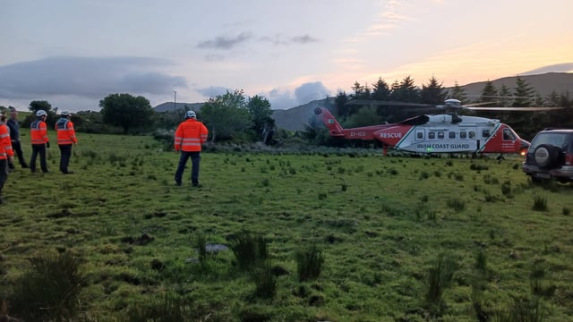 Farmer airlifted after being injured by newly calved cow