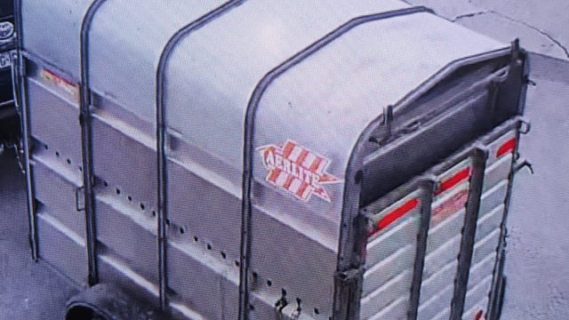 Reward offered for information on stolen livestock box
