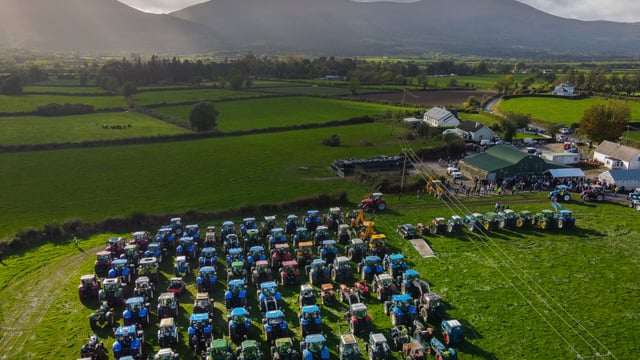 Dom Ryan tractor run fulfils farmer's dying wish