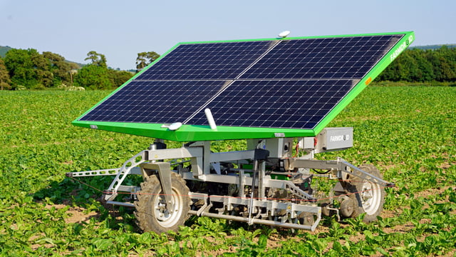 First report: Farmdroid robot at work in Kilkenny