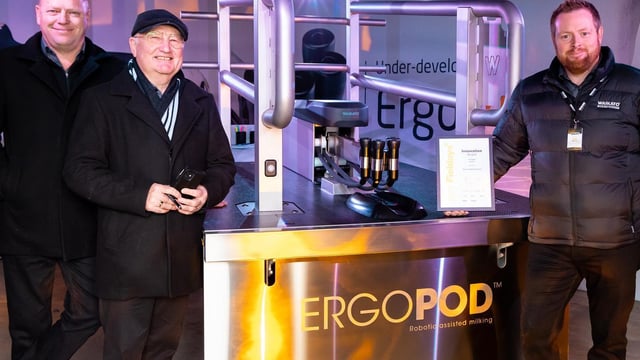 Milking system prototype wins award in New Zealand