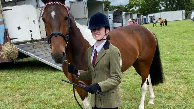 Horse rescued from kerb takes 2nd place at Cork Show