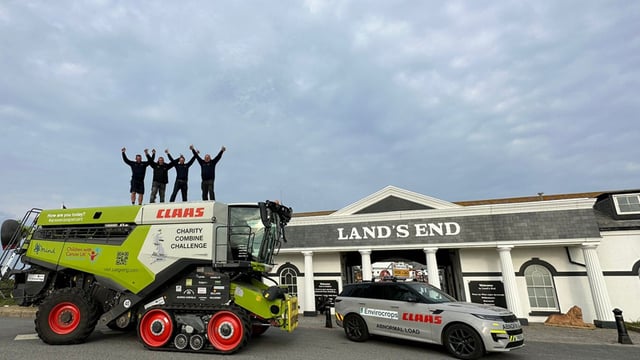 UK agri-influencer helps raise over £80k in charity combine run