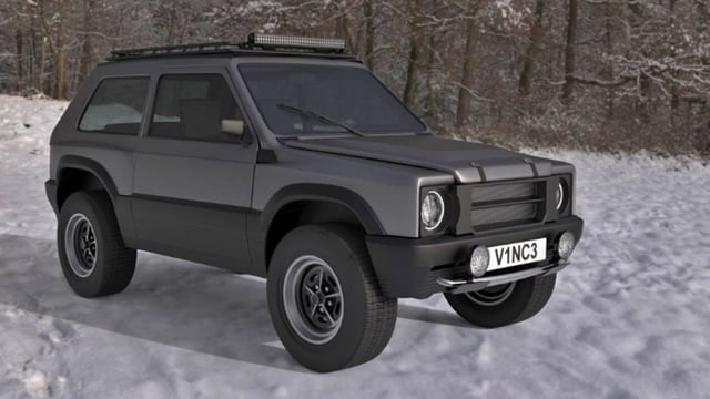 Panda 4X4 saved from extinction by Italian custom shop