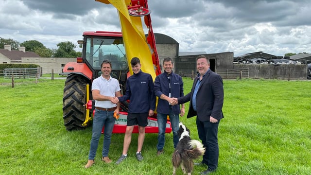 Watch: Kildare farmer wins Pottinger mower in Agriland competition