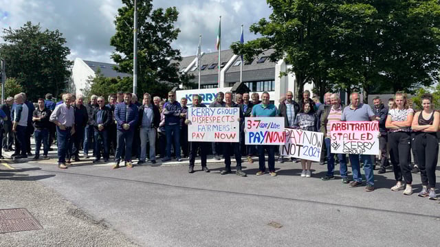 Kerry Group protestors taking 'wait and see approach'