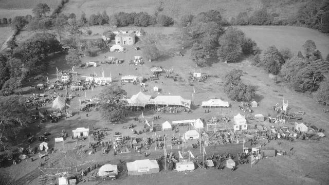 Historic World Ploughing Contest image in national exhibition
