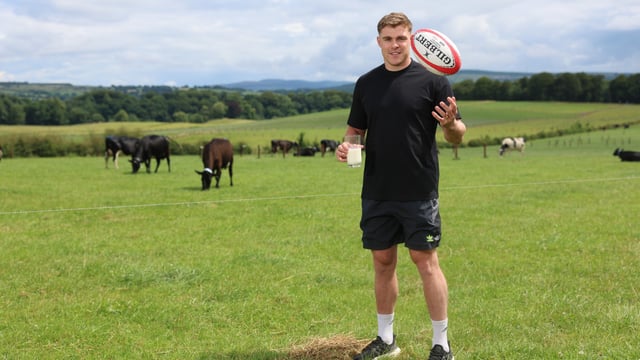 Rugby star Ringrose partners with NDC for milk promotion