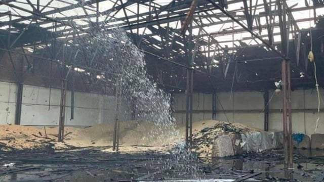 Ukraine: Russian attacks destroy 270,000t of grain