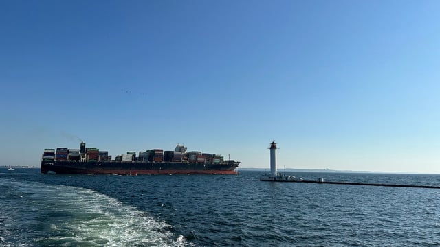 Ukraine: First vessel leaves Odesa since grain deal ending