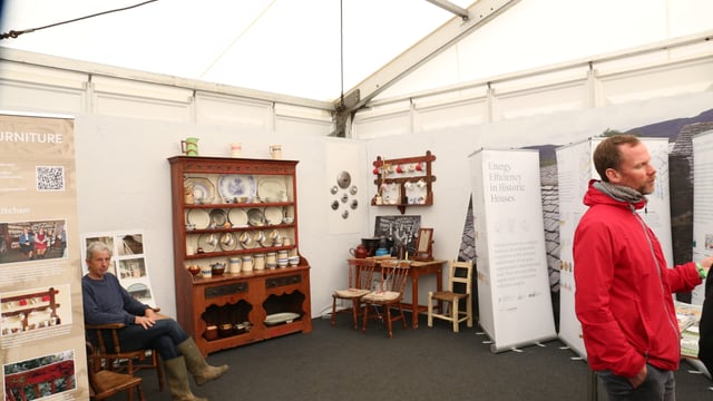 Farmers display interest in restoring family furniture at Ploughing