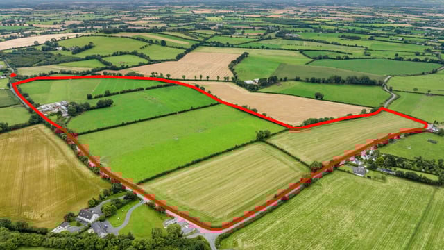 Public auction for 68ac farm property in Kildare