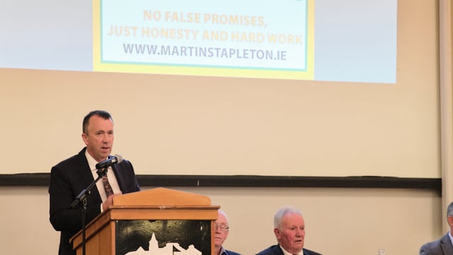 IFA presidential campaign launched by Stapleton