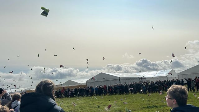 Ploughing 2023: Macra breaks wellie-throwing world record
