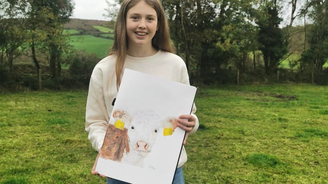 Wicklow teen wins Hereford charity calendar competition